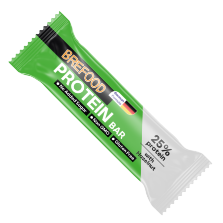 پروتئین بار 25% با مغز فندق